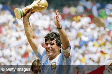 Football World Mourns The Loss Of Football Legend Diego Maradona